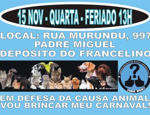 Junte-se a Nós no Lançamento do Enredo “Vou Brincar Meu Carnaval em Defesa da Causa Animal”!